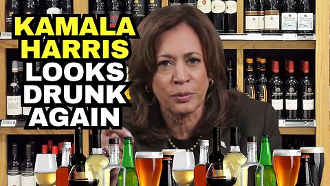 Kamala Harris Looks DRUNK In New Video