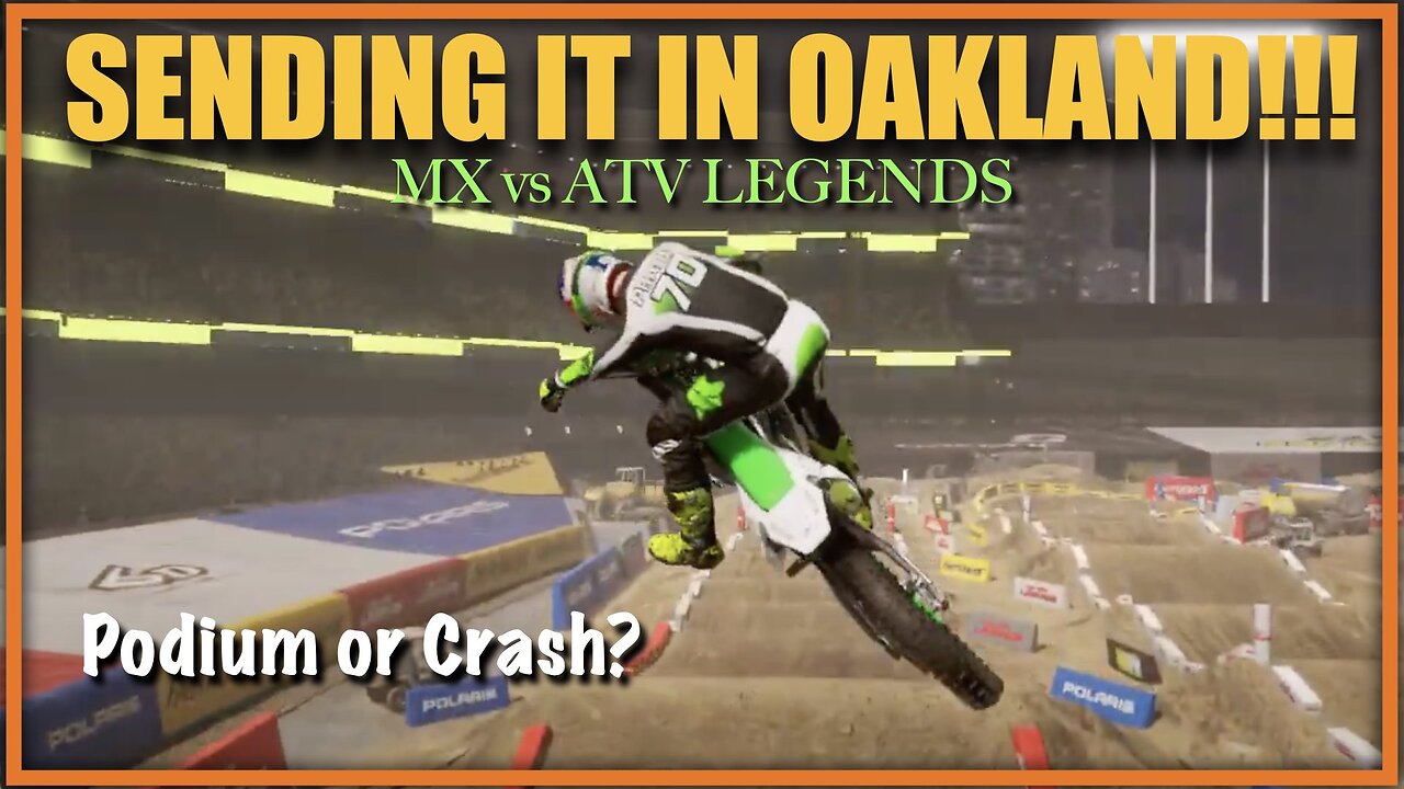 MX vs ATV Legends Online Game Play Oakland Supercross