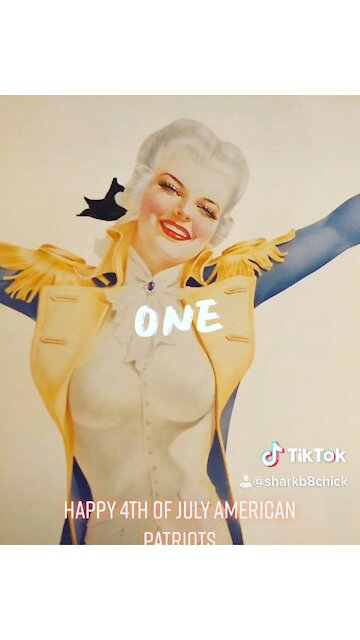 Sexy Pin Up Patriotic