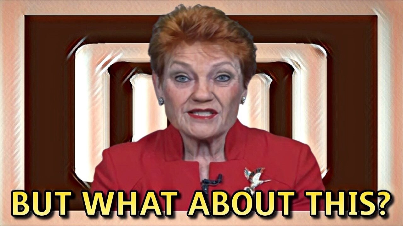 Cheap shots fired at Pauline Hanson