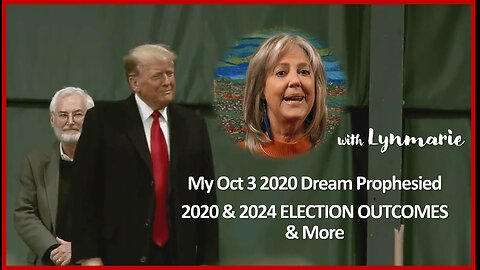 My Oct 3 2020 Dream Prophesied 2020 & 2024 ELECTION OUTCOMES & More