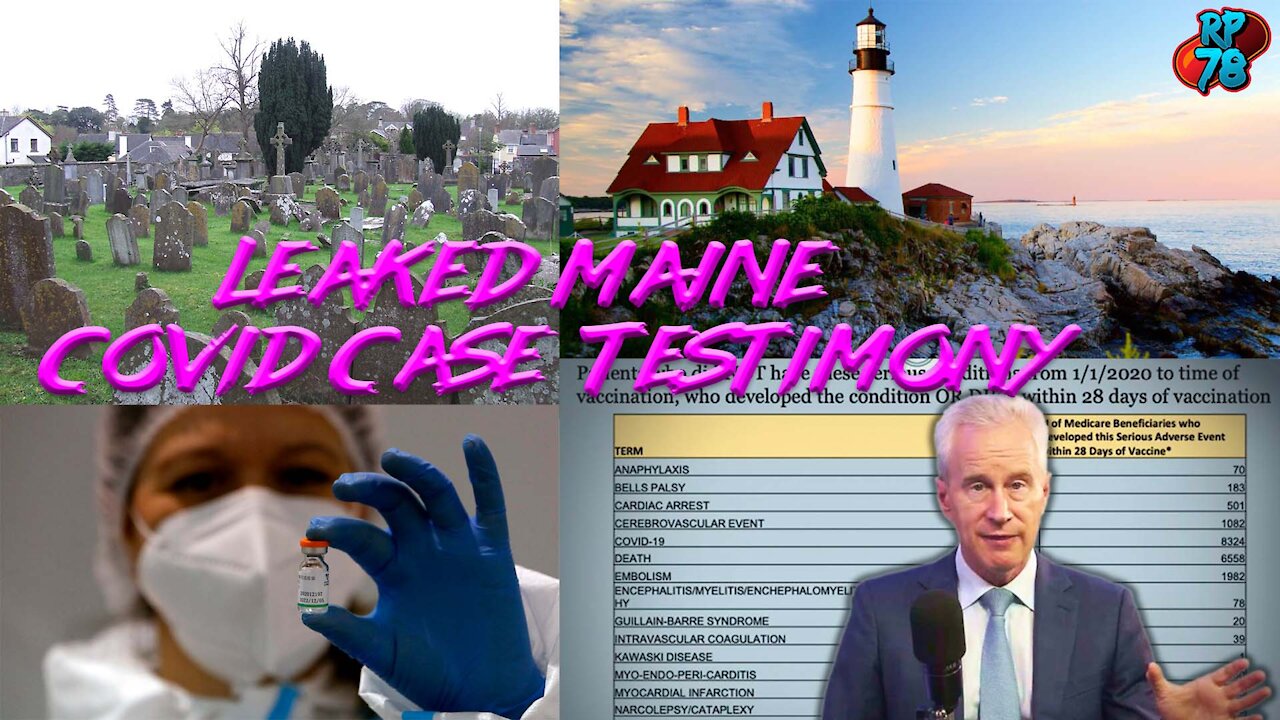 Leaked Testimony In Maine Case Reveals True Dangers Of Experimental Jabs