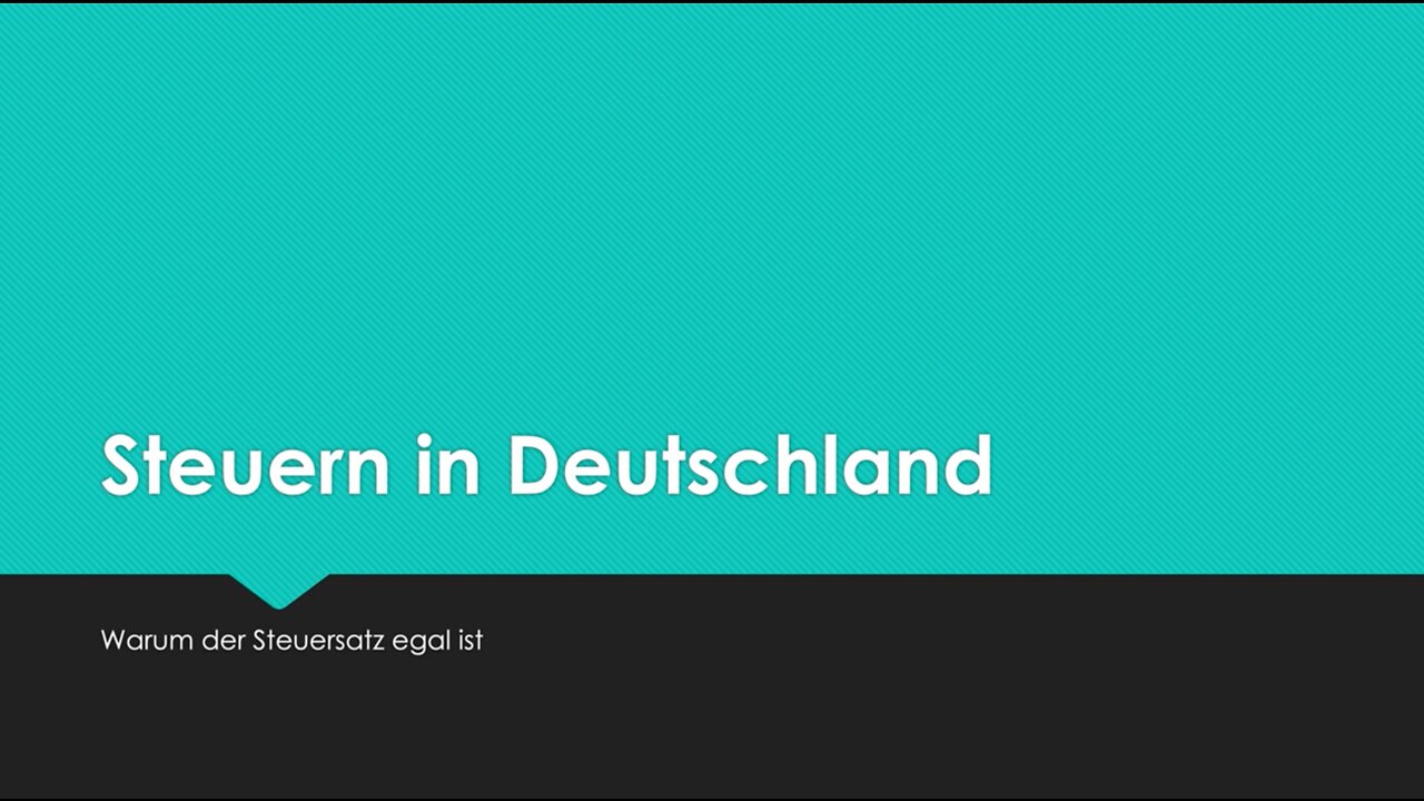 Epistomologie Podcast #2: Warum der Steuersatz egal ist