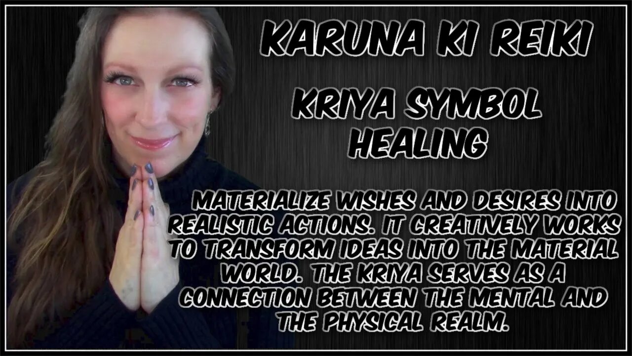 K K Reiki Kriya Symbol - Manifestation - Release Negative + Mental Patterns - Grounding + Peace