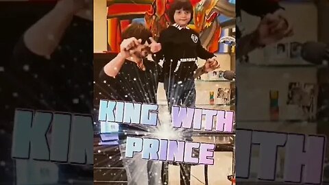 King SRK with Prince Abram #viral #trending #youtubeshorts #ytshorts #shorts #srk #family