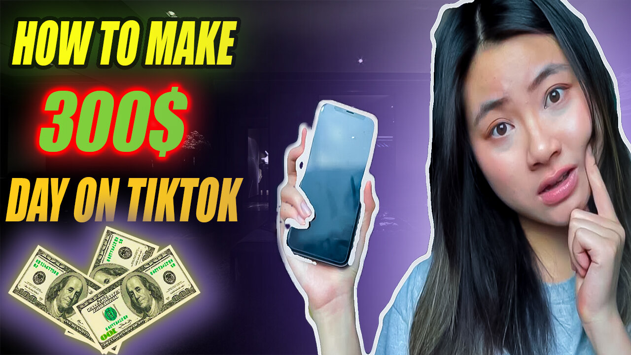 HOW TO MAKE $300/DAY ON TIKTOK AS A TEENAGER ?!