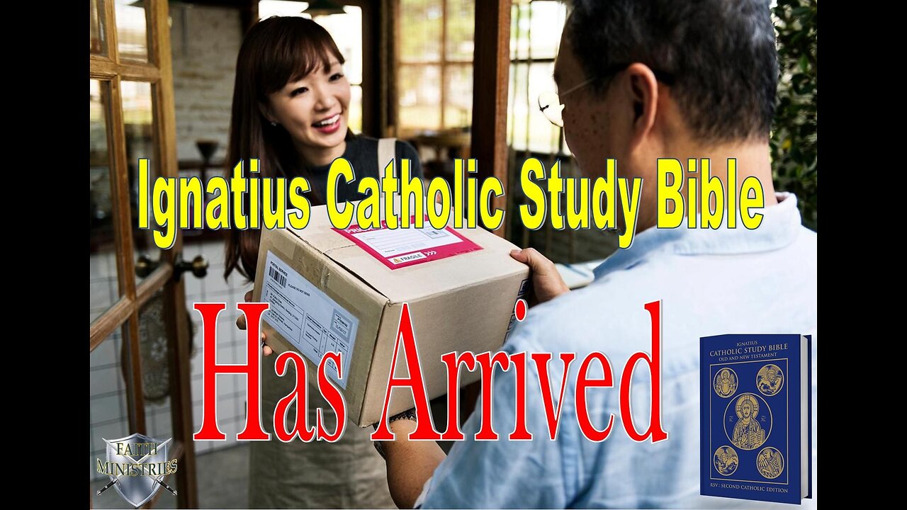 Ignatius Catholic Study Bible has arrived