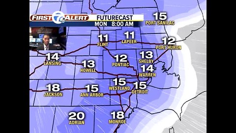 Snow on the way for tonight