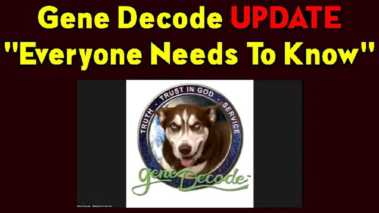 Gene Decode: Flash Situation Update - Evil Secret That The World Needs To Know!