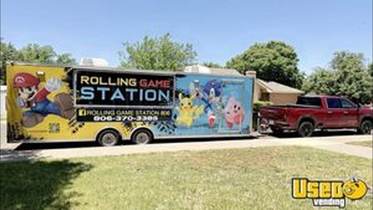 Fully Equipped - 2019 25' Mobile Video Gaming Trailer Business for Sale in Texas