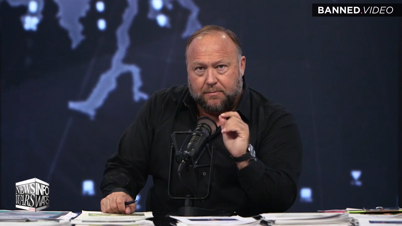 ALEX JONES (Full Show) Monday - 10/18/21