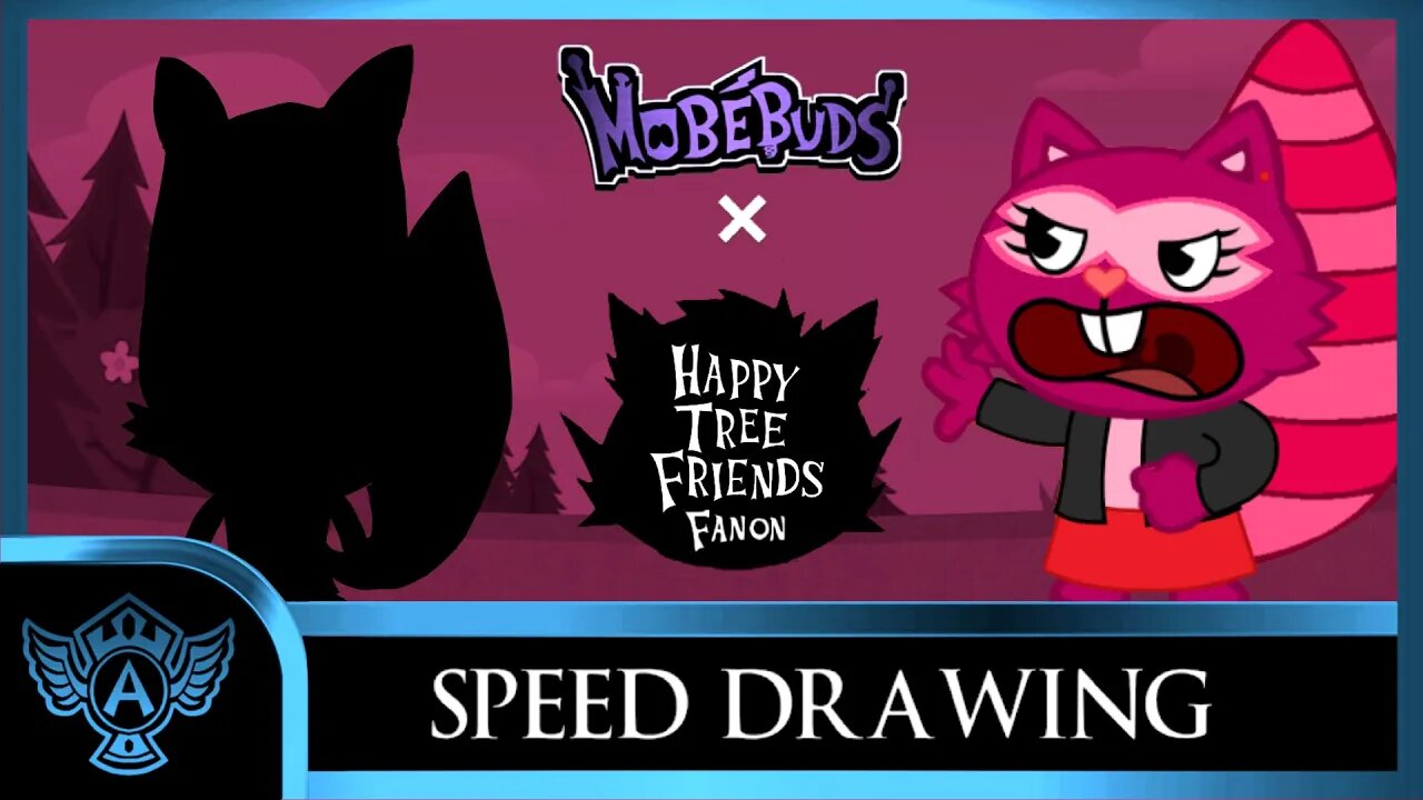 Speed Drawing: Happy Tree Friends Fanon - Stella | Mobebuds Style