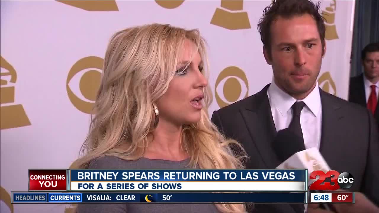 Britney Spears returning to Las Vegas