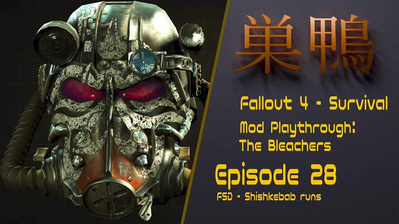 Fallout 4 - Bleachers 2 Survival - ep28 - FSD: Shishkebab Runs