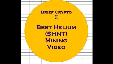 $$$ ($HNT) BEST Helium Mining Video