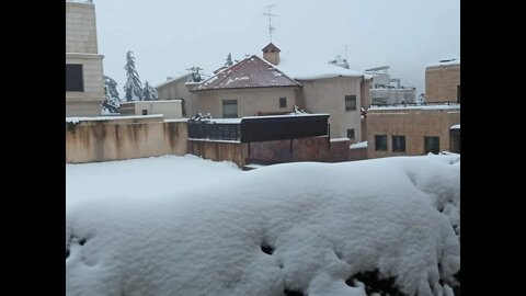 SNOWING IN JORDAN #ofwlife #cold |MIK MIK MANTAC VLOG