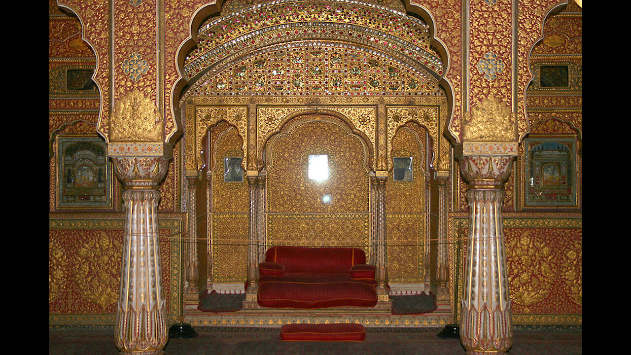 Beautiful historical palace Junagarh Palace Bikaner Rajasthan India🇮🇳