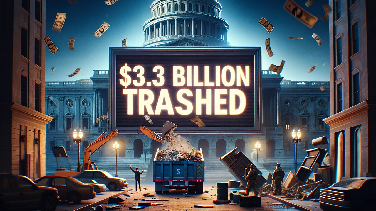 💸U.S. Spent $3.3 Billion Dollars on replacing office furniture and then just threw it all away🔥