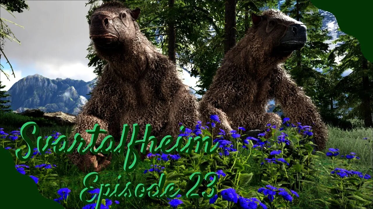 Svartalfheim; Megatherium Taming and Breeding! - ARK - Episode 23