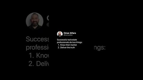 You Want to Be Successful as a Real Estate Professional? Do These Two Things! ✌️📈✅