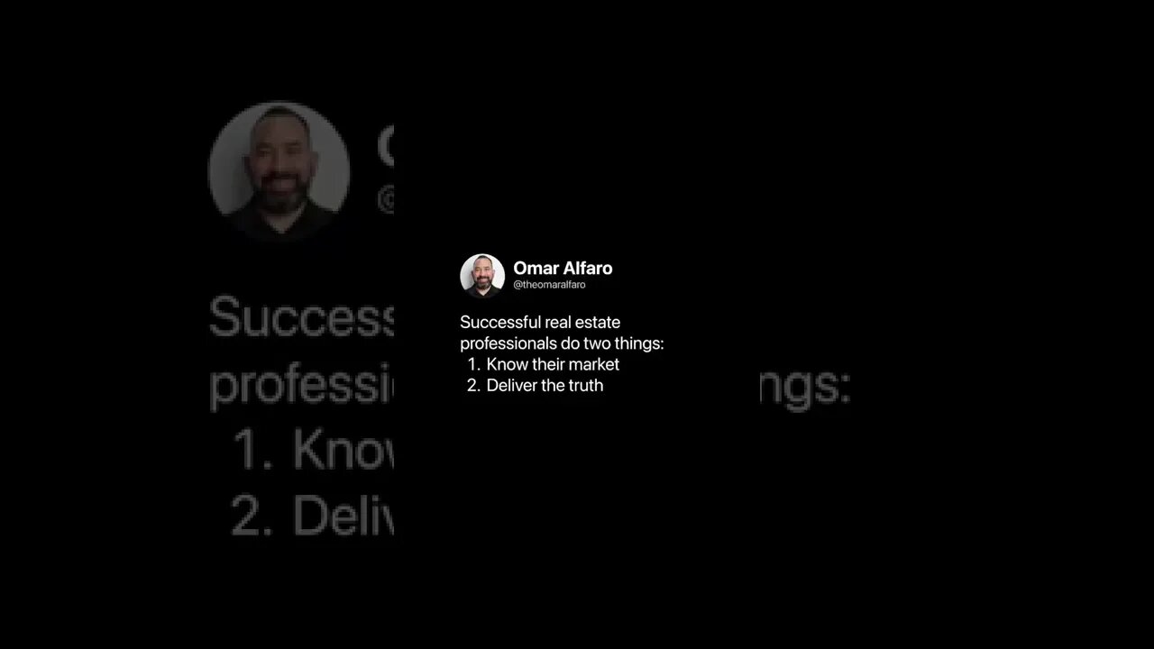 You Want to Be Successful as a Real Estate Professional? Do These Two Things! ✌️📈✅