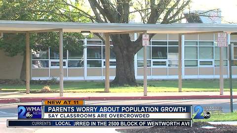 Parents calling for moratorium status for overcrowded Harford County School