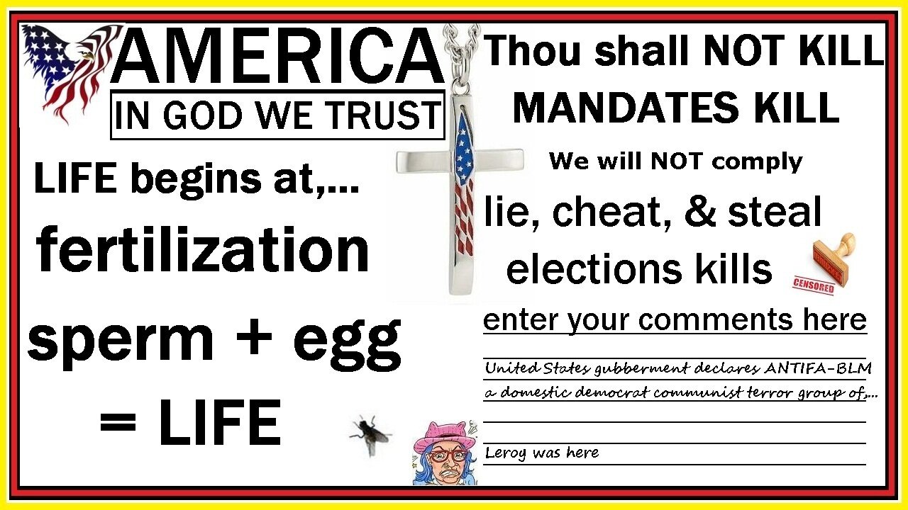 LIFE begins at fertilization