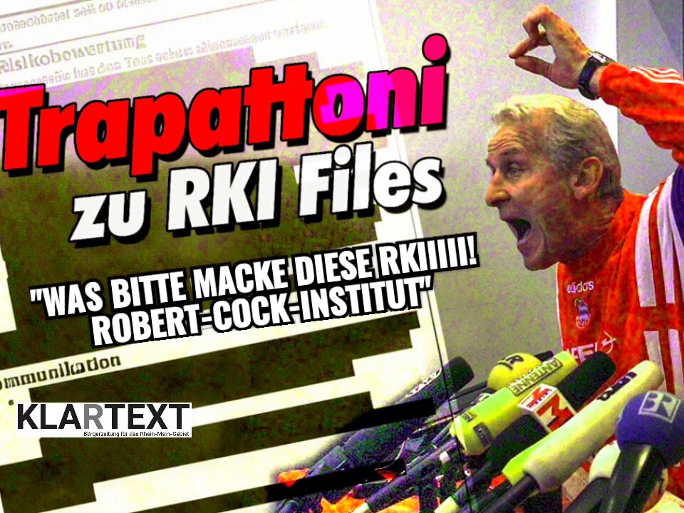 "Was bitte macke diese RKIIIII? ROBERTO-COCK-INSTITUT!"