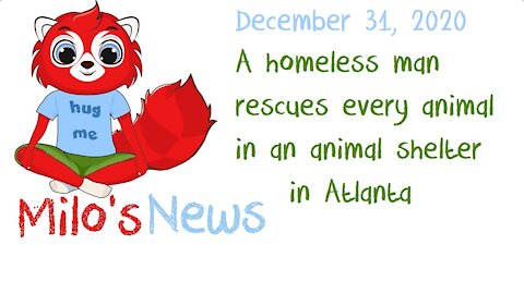 LNE.news - Milo's News - 12-31-2020 - Keith Walker, a Homeless Man, Saves Many Animals from a Fire