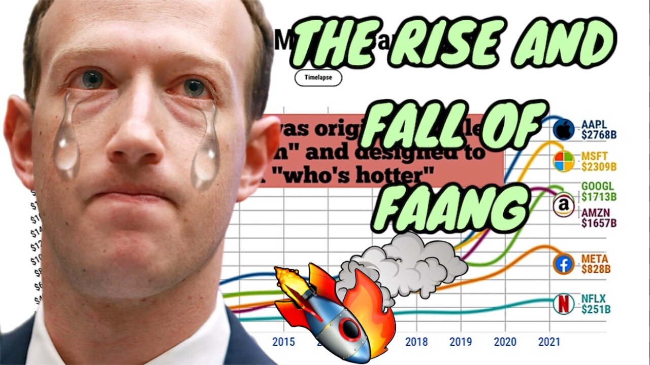 THE RISE AND FALL OF FAANG STOCKS!!