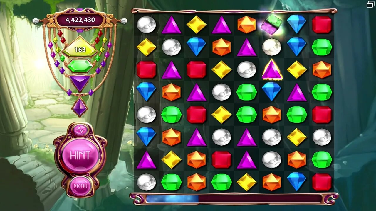 Bejeweled 3 - Endless Zen - Level: 163