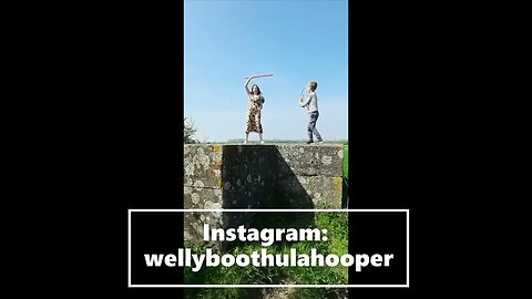 Clare: The Welly-Boot Hula Hooper ‐ YouTube Shorts - MrSheltonTV #HulaHooping #Shorts