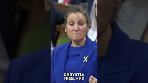 Christia Freeland, To Be Targeted By An Authoritarian Communist Regime