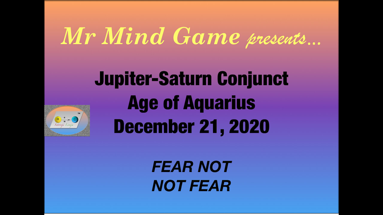 Jupiter-Saturn Conjunct - Age of Aquarius - Chaos - Golden Age