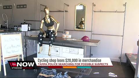 $20K in merchandise stolen from SOHO Cycling in Tampa