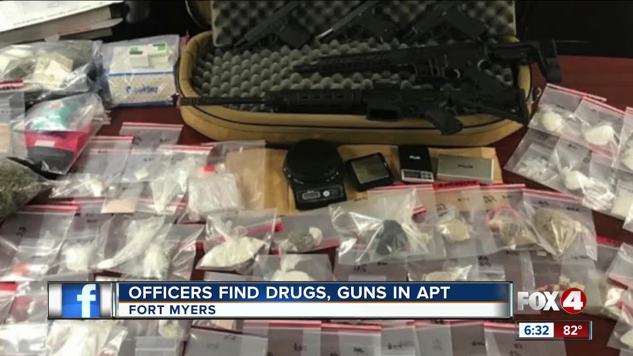Fort Myers police search leads to drugs and guns