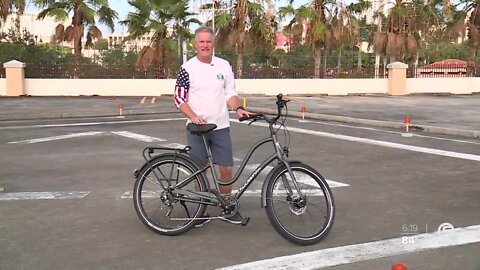 Steve's Ride: Steve thanks donors