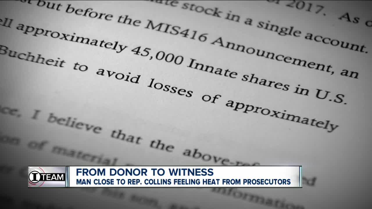 I-TEAM: Buffalo businessmen linked to Rep. Chris Collins probe (11 p.m.)