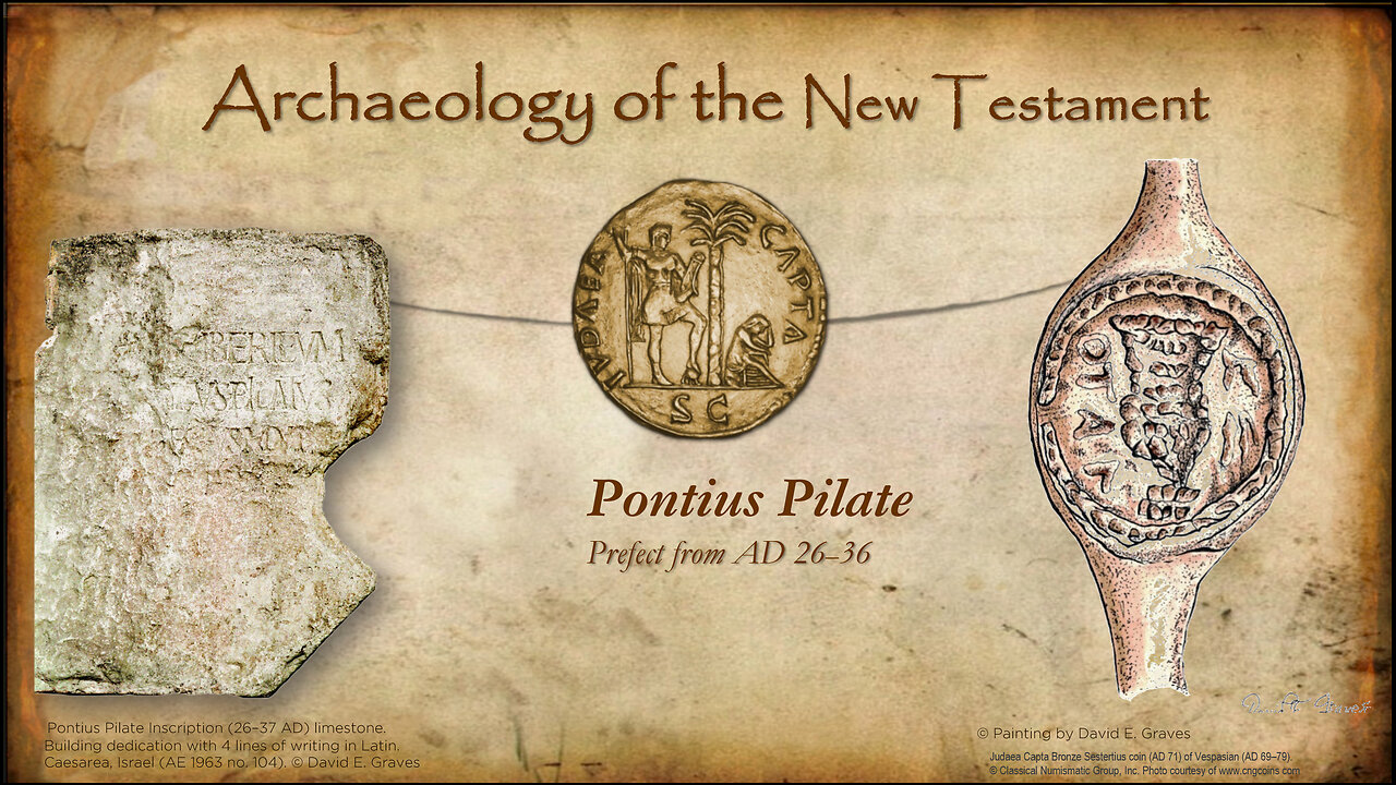 025 Uncovering the Pilate Inscription and Ring