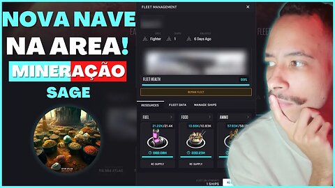 [STAR ATLAS] VENDI TODAS AS MINHAS NAVES!!😱VEJA COMO ESTÁ A MINHA CARTEIRA AGORA! | SAGE VINDO AI!