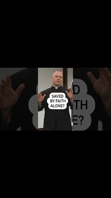 Saved by Faith Alone? #christian #jesus #ewtn #livingdivinemercy #frchrisalar