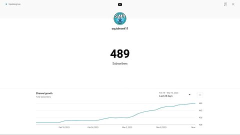 Day 34 of Streaming my Subscriber Count