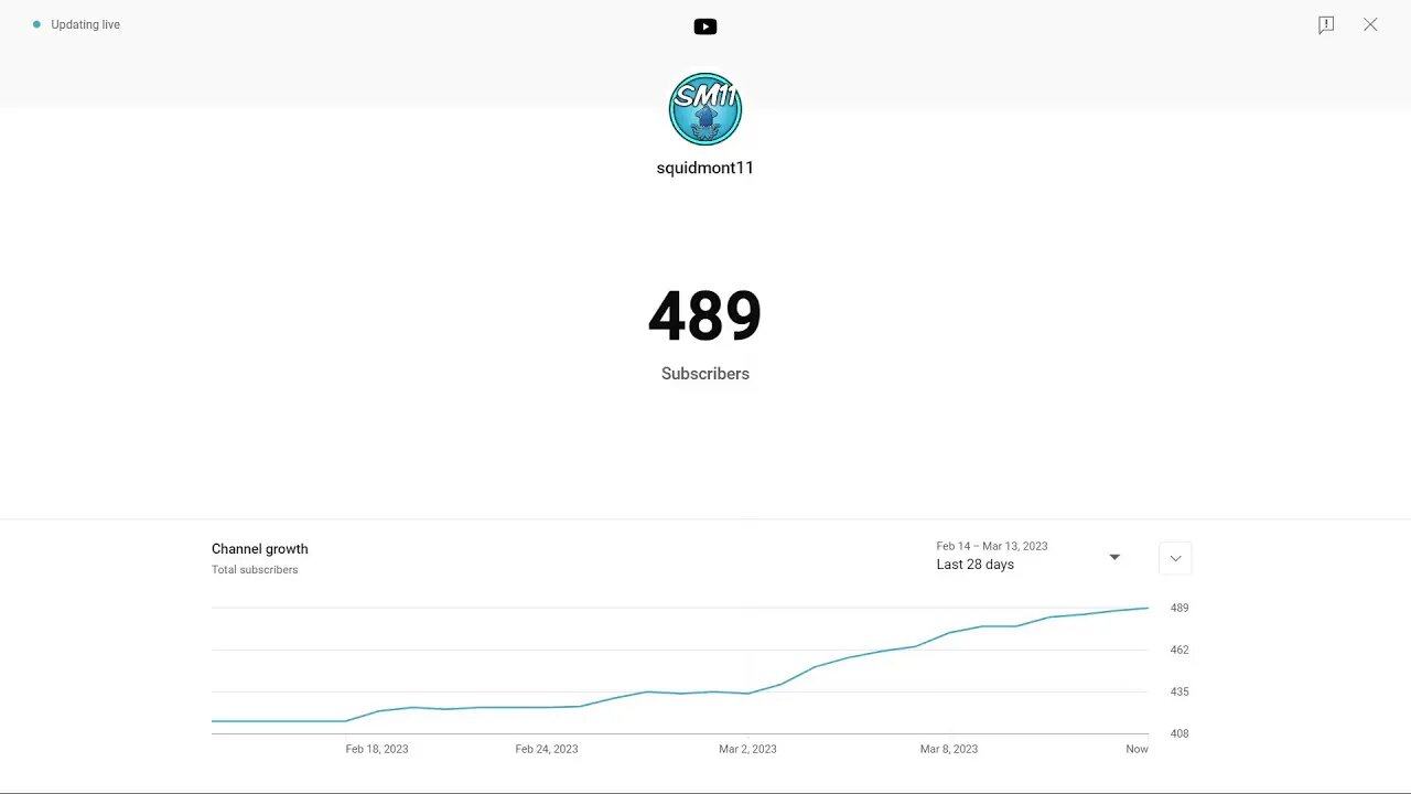 Day 34 of Streaming my Subscriber Count