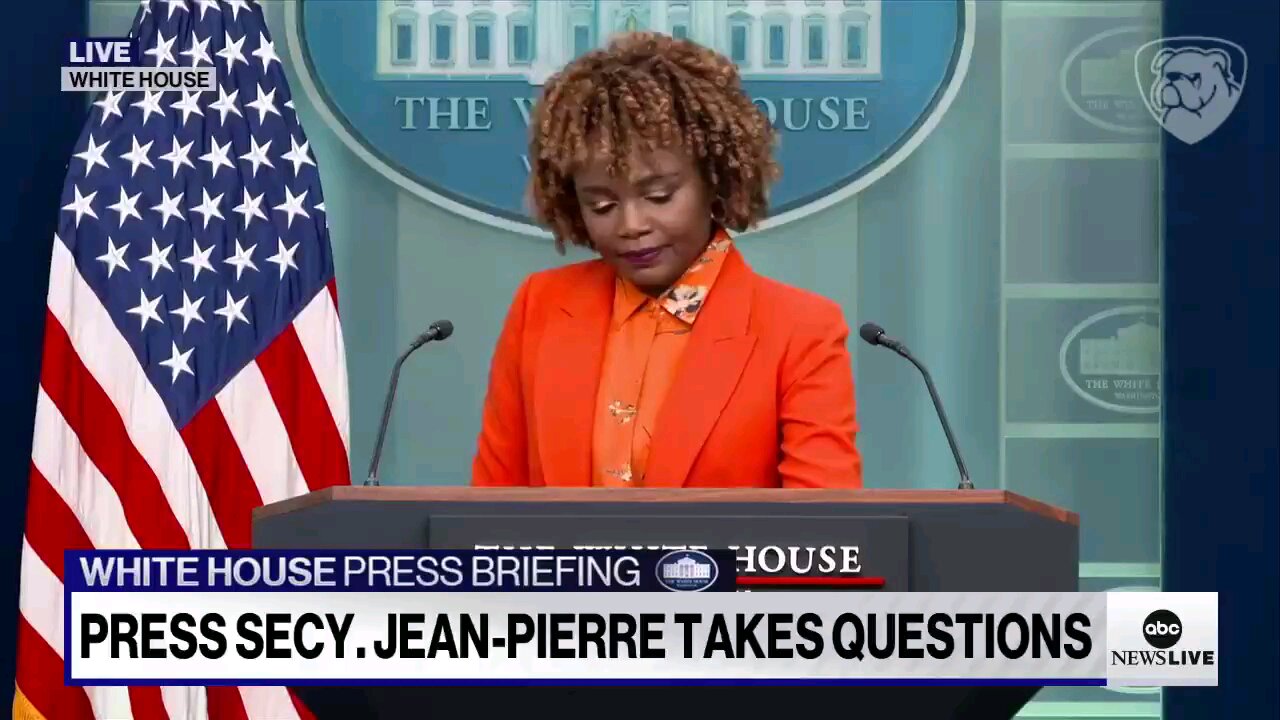 Doocy calls out KJP following her again calling President Trump a “threat”. She disagrees.