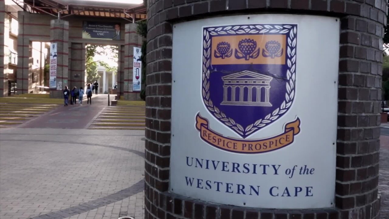 SOUTH AFRICA - Cape Town - South Africa - Bellville - UWC Science Graduation (Video) (xN4)