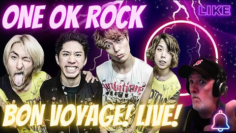 ONE OK ROCK - Bon Voyage (Ambitions Japan Tour) REACTION #oneokrocklive #oneokrock