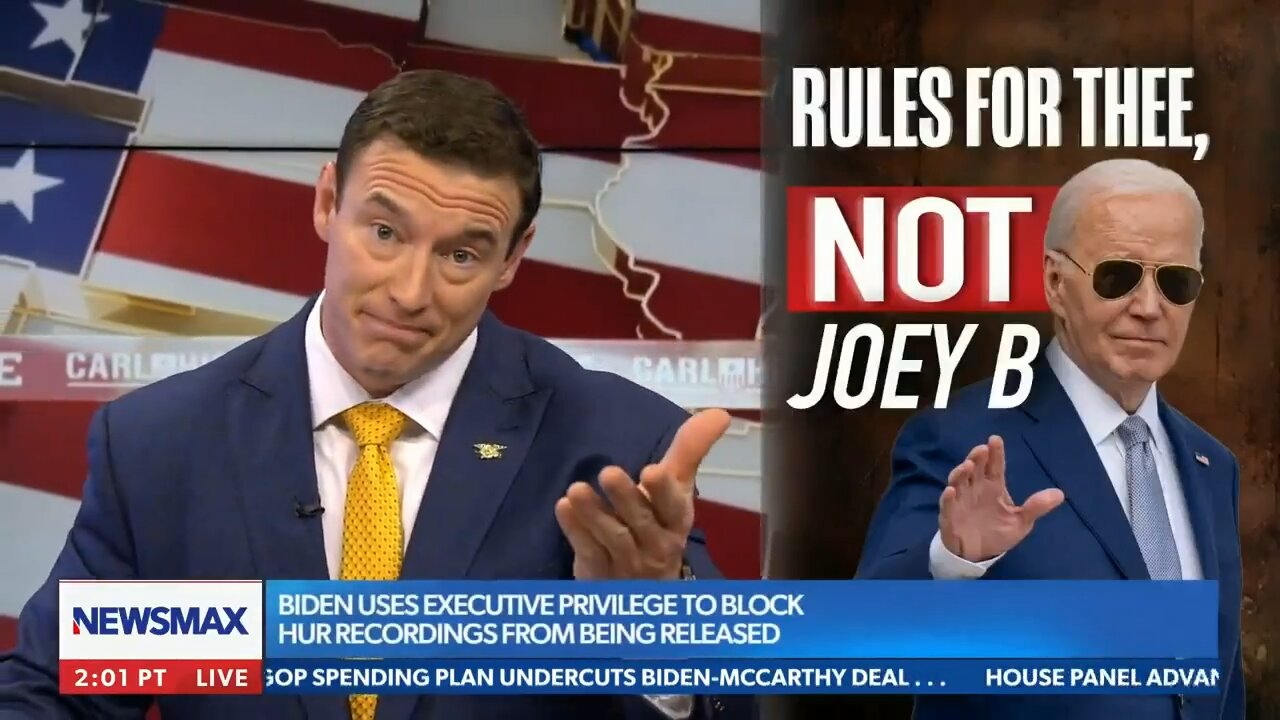 Carl Higbie: What was on those tapes? We were told he has nothing to hide!