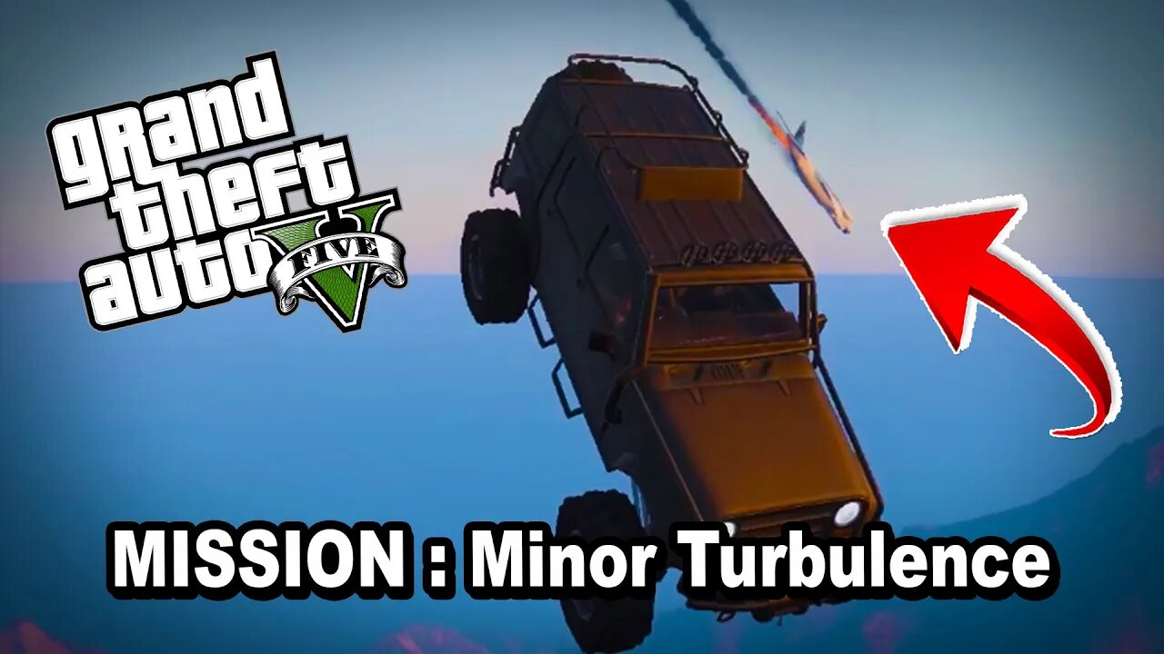 GRAND THEFT AUTO 5 Single Player 🔥 Mission: MINOR TURBULENCE ⚡ Waiting For GTA 6 💰 GTA 5