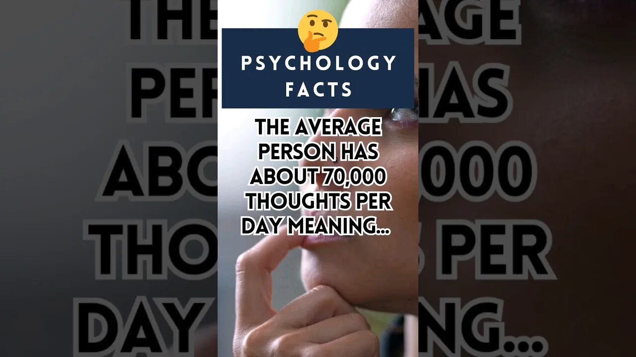 Psychology Facts: What are you thinking? #facts #youtubeshorts