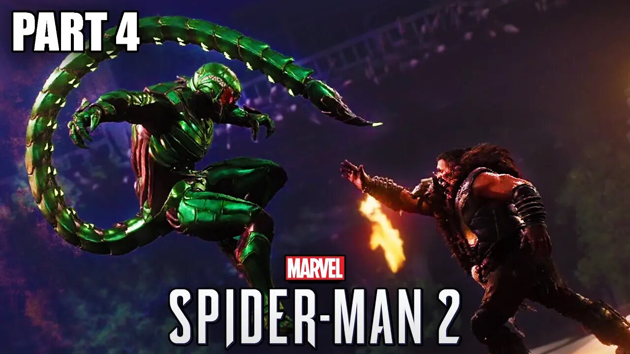 KRAVEN VS SCORPION & HARRY'S LAB!! - SPIDER-MAN 2 Ps5 Walkthrough Gameplay Part 4